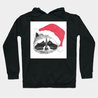 Xmas raccoon Hoodie